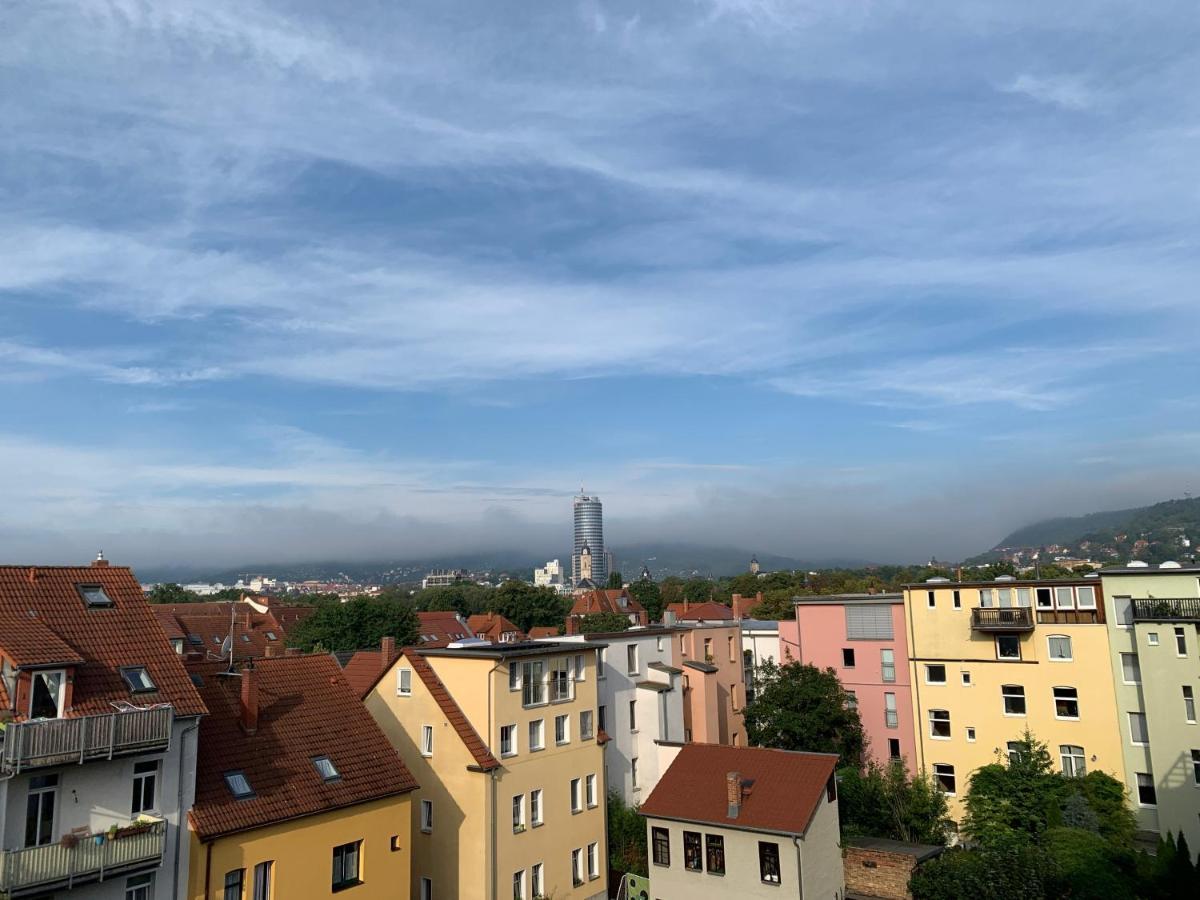 Apartment Skyline Of Jena, Luxurioes, Einzigartig, Free Wifi, Parkplatz, Klimatisiert, Zentral Exterior foto
