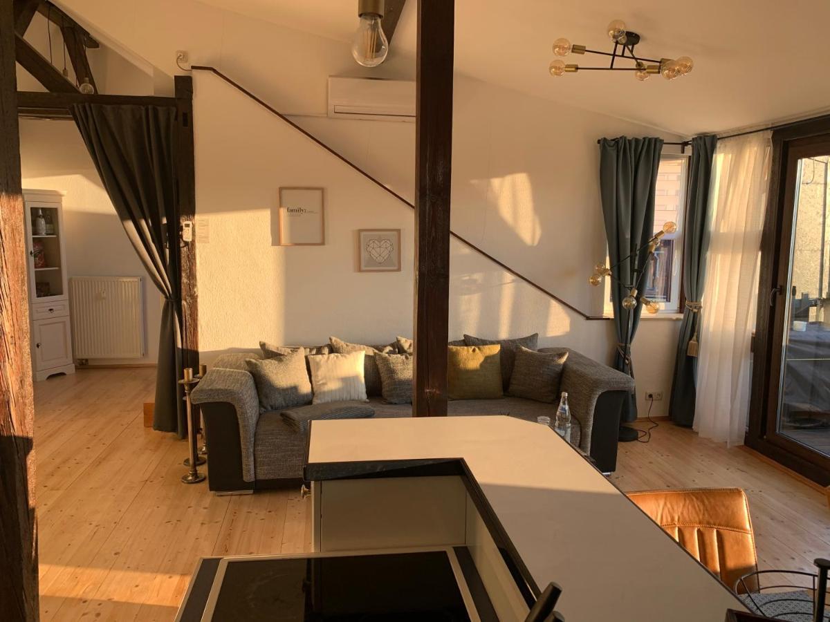 Apartment Skyline Of Jena, Luxurioes, Einzigartig, Free Wifi, Parkplatz, Klimatisiert, Zentral Exterior foto